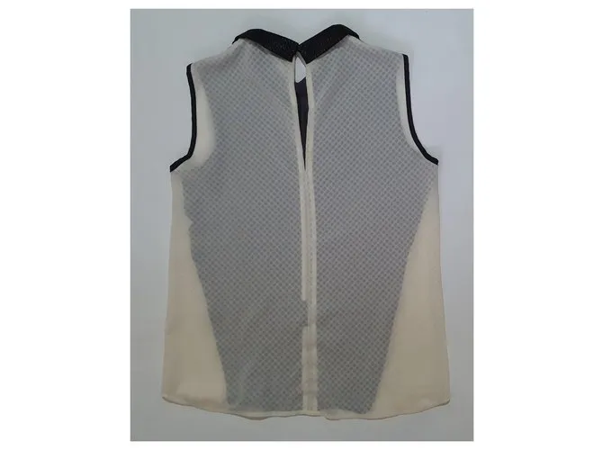 Stella Nova Tops Negro Blanco 