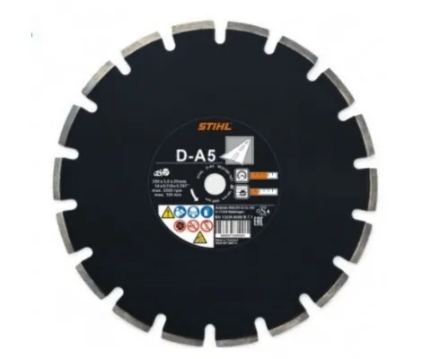 STIHL DISCO DE DIAMANTE TRONZADORAS HORMIGóN/ASFALTO Ø 300 MM DBA10