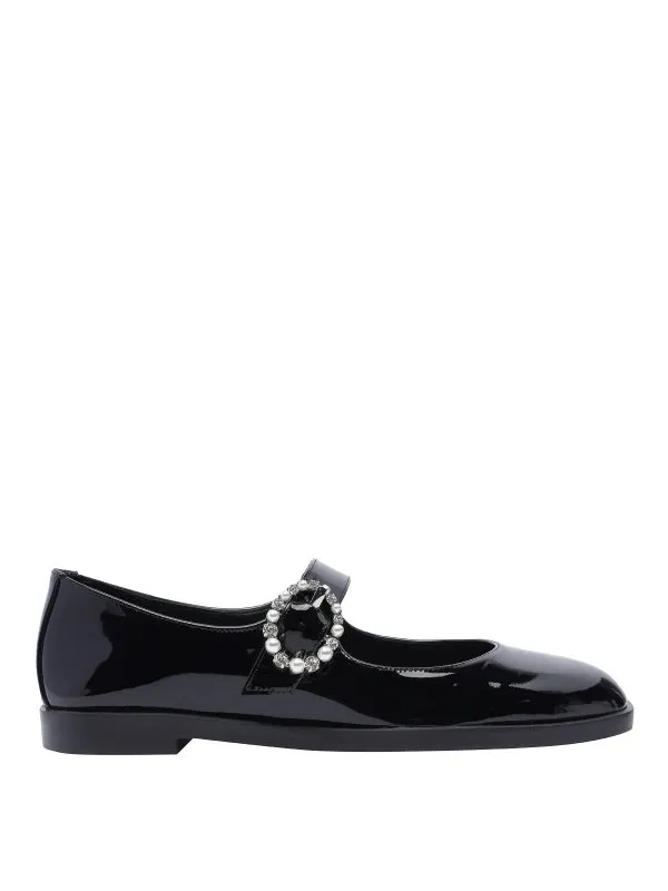 STUART WEITZMAN BAILARINAS  NEGRO