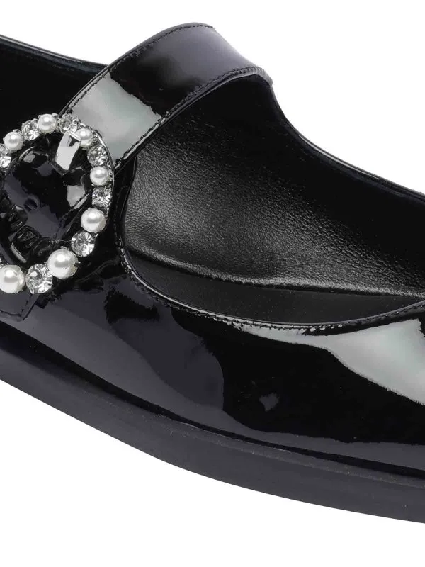 STUART WEITZMAN BAILARINAS  NEGRO