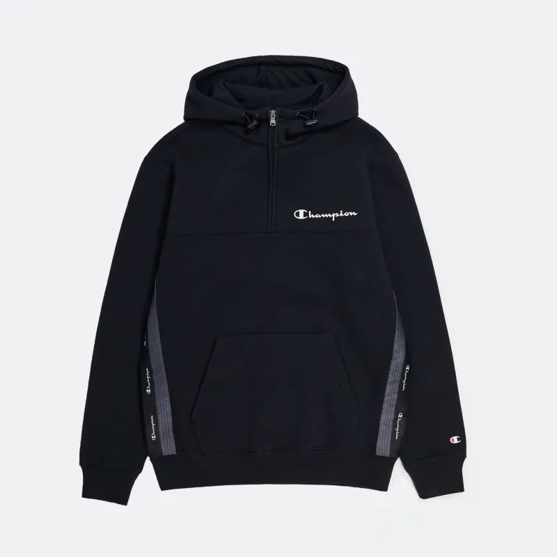 Sudadera Champion Half Zip Jacquard Tape Hoodie 219095 KK001