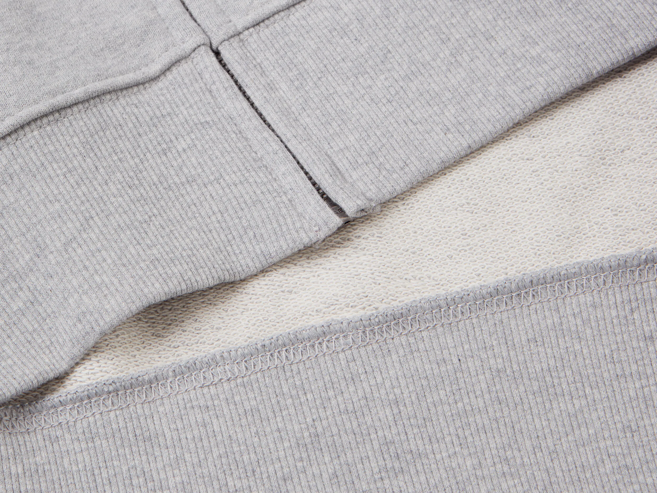 Sudadera de algodón con cremallera y capucha