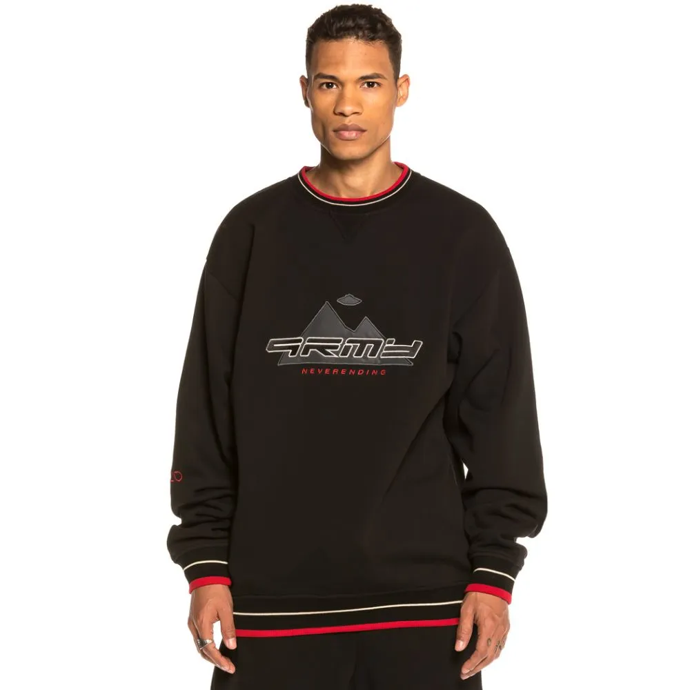 Sudadera Grimey Sighting in Vostok Crewneck FW19 Black