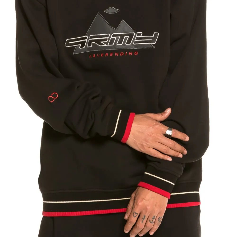 Sudadera Grimey Sighting in Vostok Crewneck FW19 Black