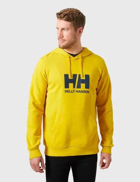 Sudadera Helly Hansen Logo Hoodie amarilla para hombre