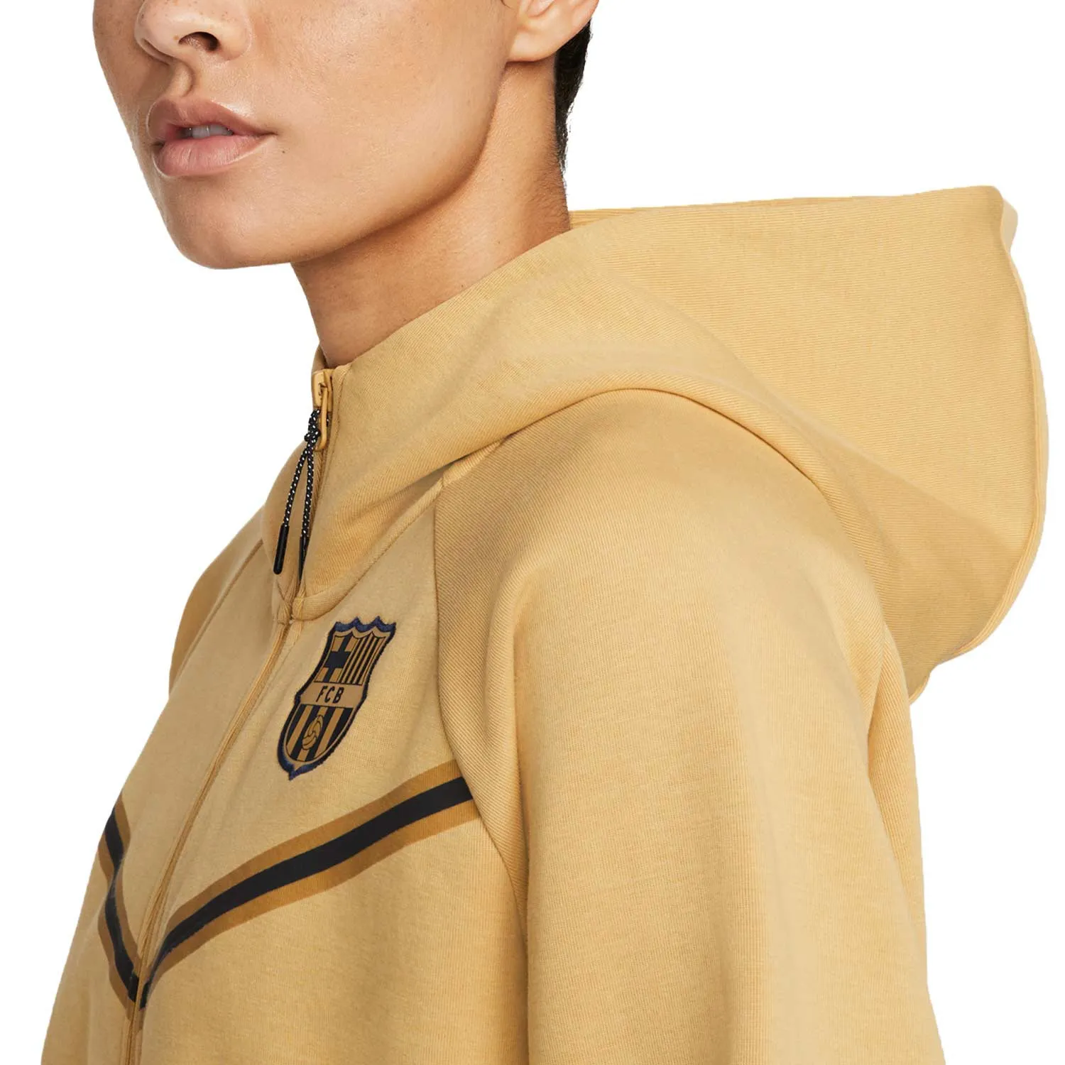 Sudadera Nike Barcelona mujer Tech Fleece Essentials Hoodie