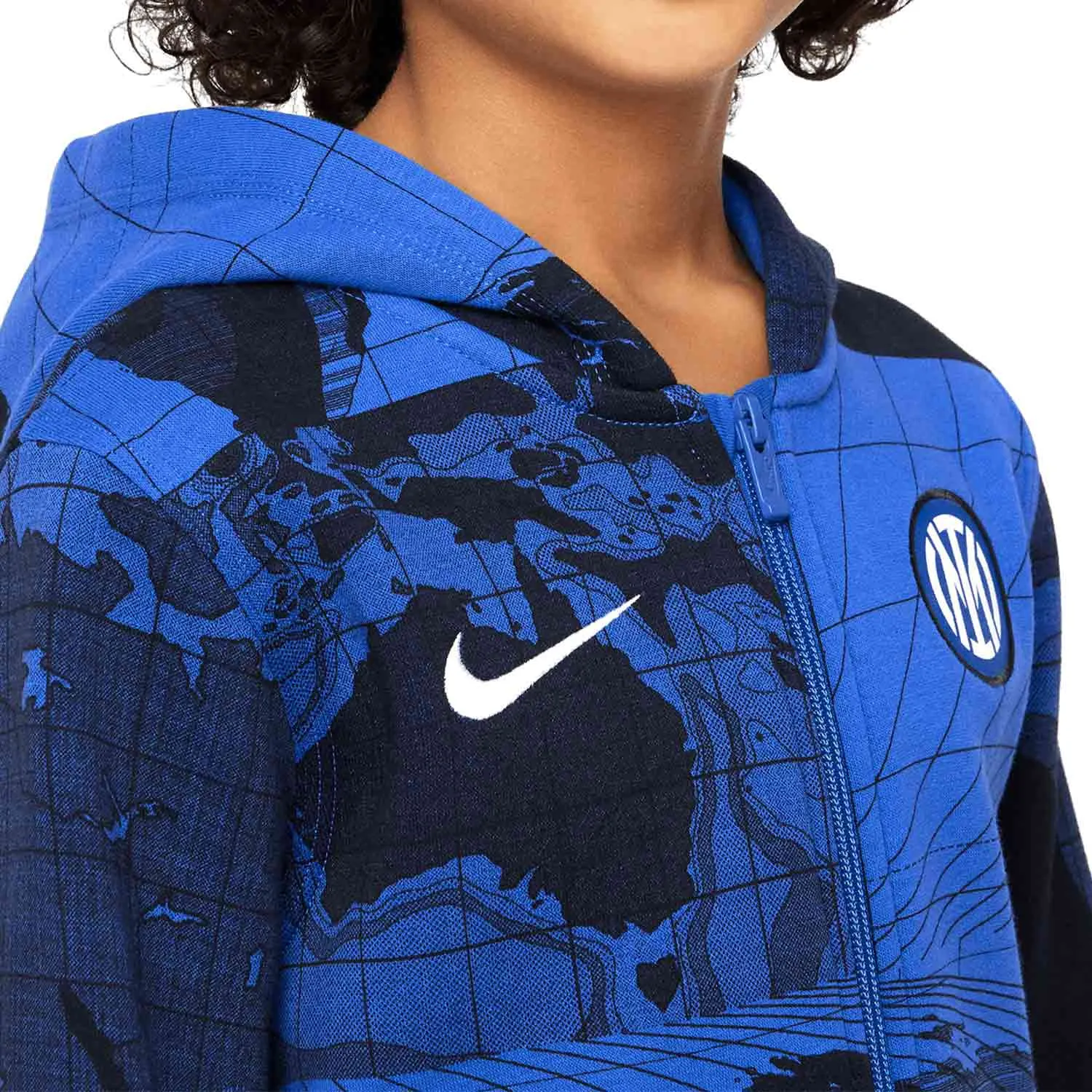 Sudadera Nike Inter niño Sportswear Hoodie Club Graphics