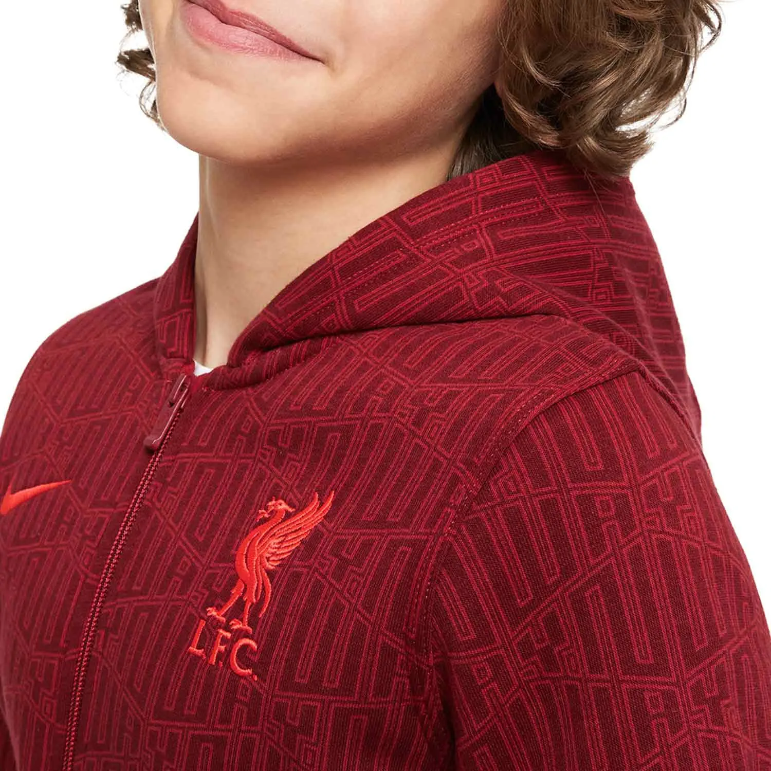 Sudadera Nike Liverpool niño Sportswear Hoodie Club