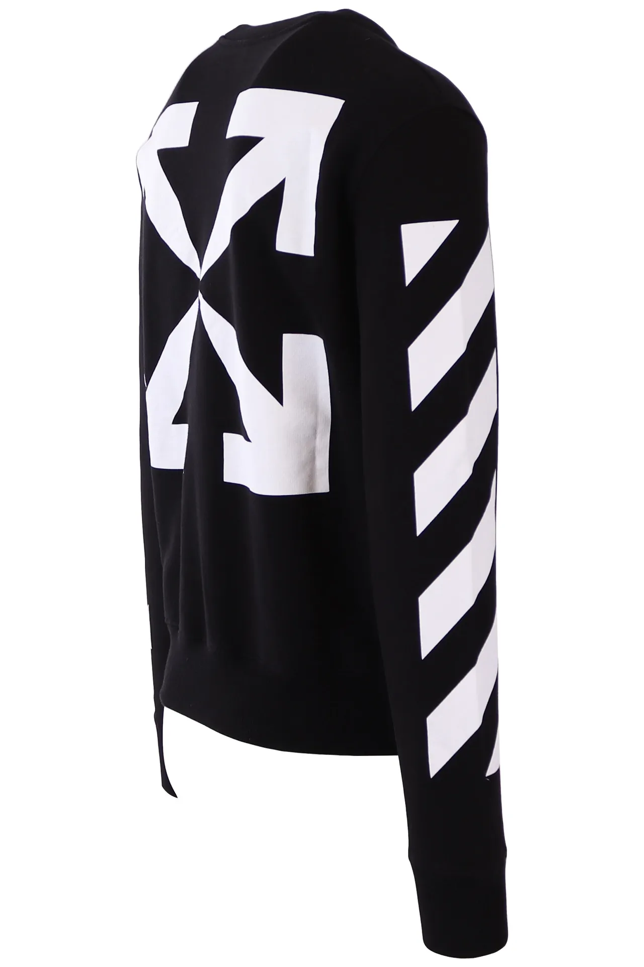 SUDADERA OFFWHITE NEGRA MONALISA