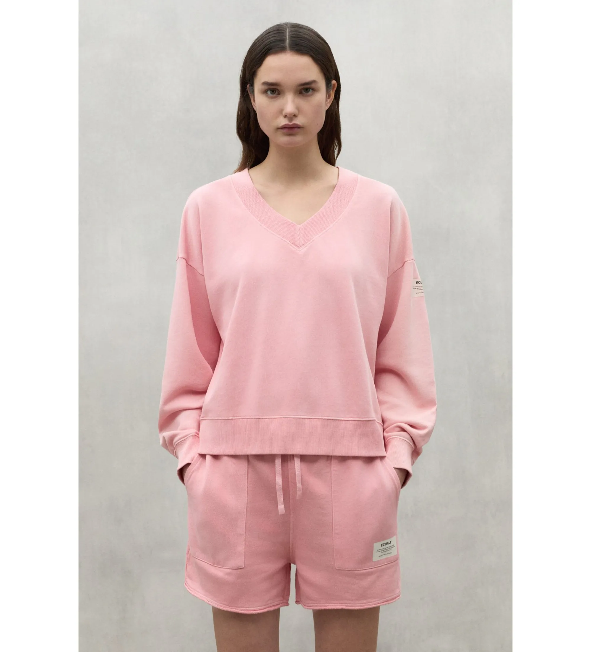 Sudadera Rodas rosa