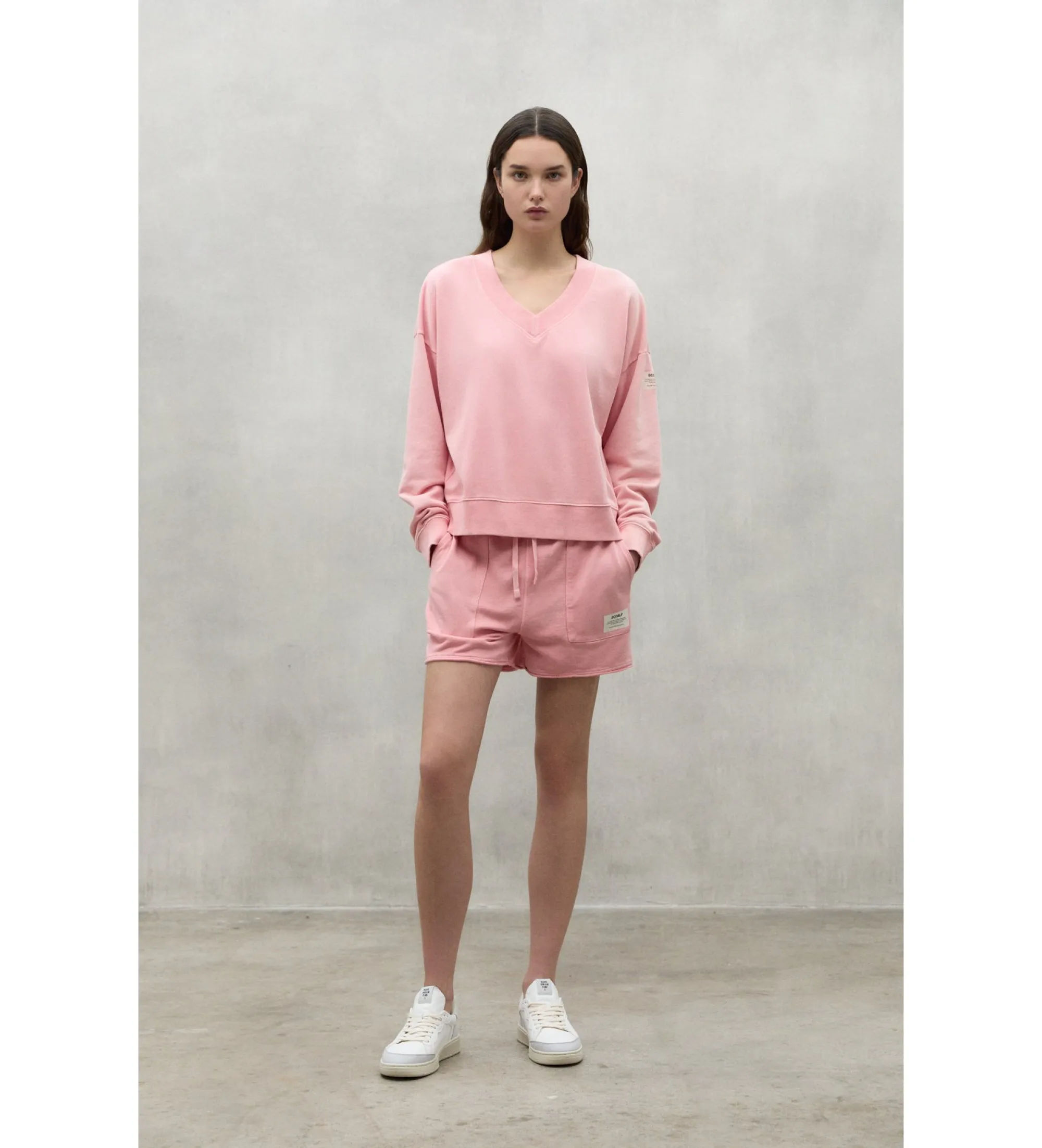 Sudadera Rodas rosa
