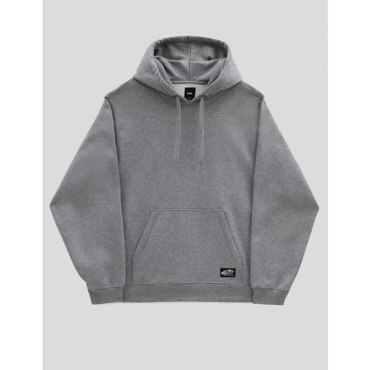 SUDADERA   SKATE CLASSICS PATCH HOODIE  CEMENT HEATHER GREY