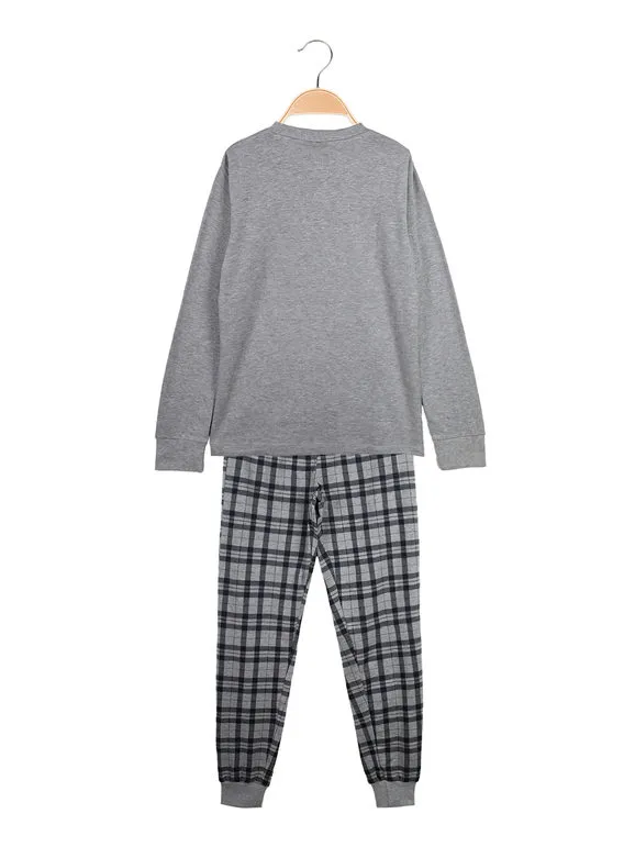 Superman Pijama largo de algodón interlock para niño