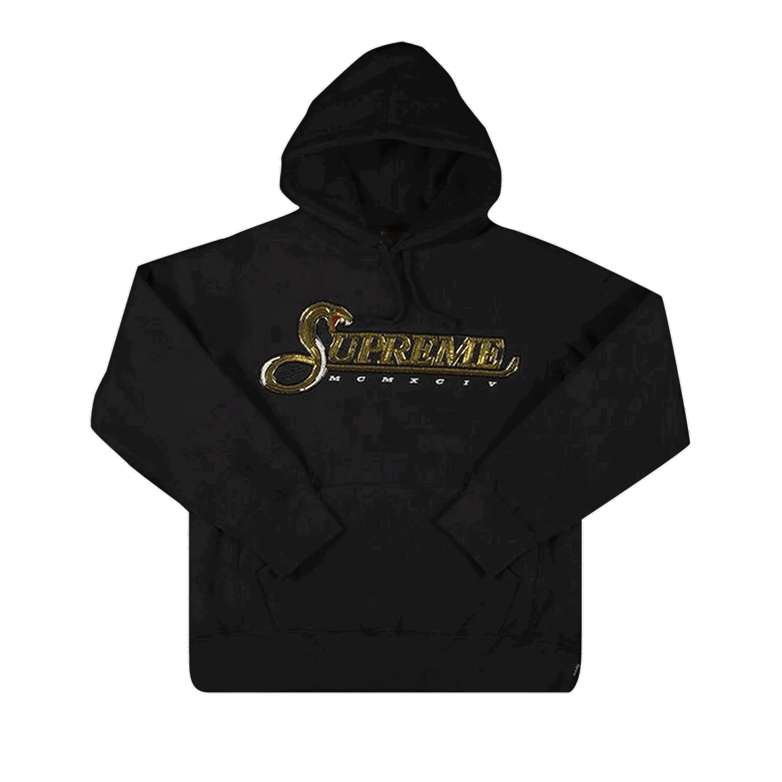 Supreme Sequin Viper Hooded Sweatshirt