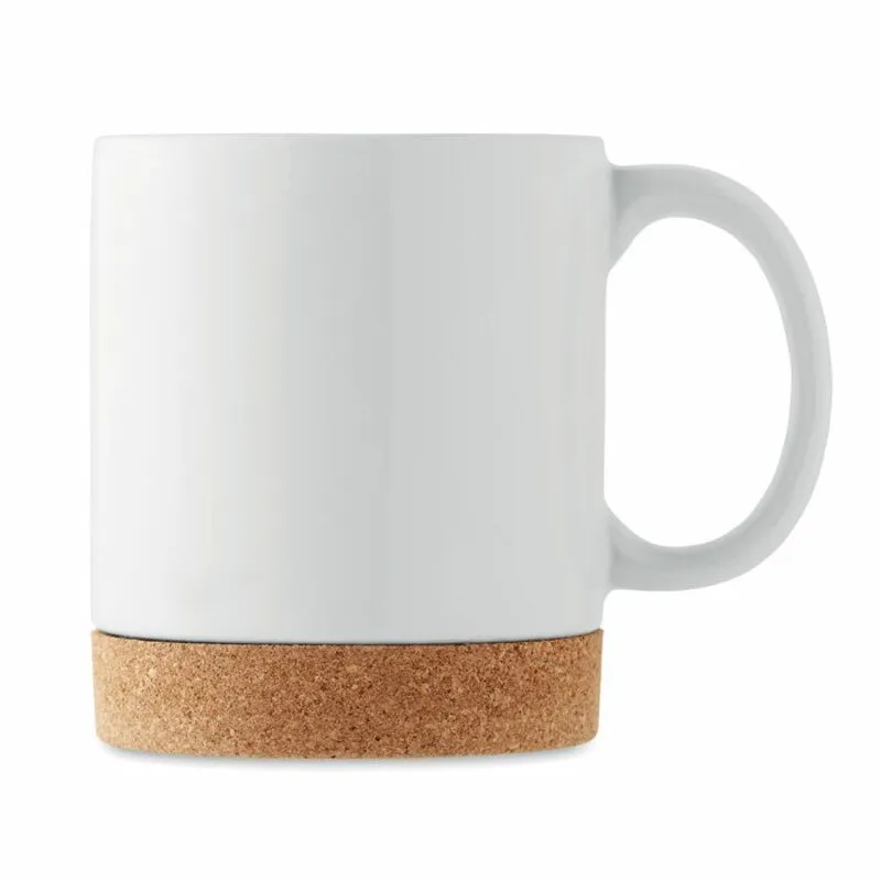 Taza de cerámica con detalle de corcho 280 ml. Karoo