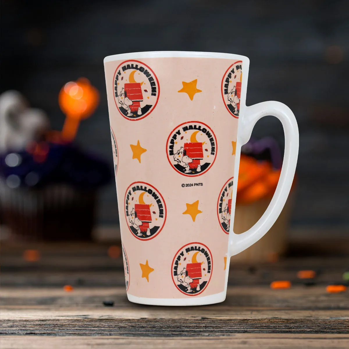 Taza de Cerámica con Diseo de Estrellas, Peanuts