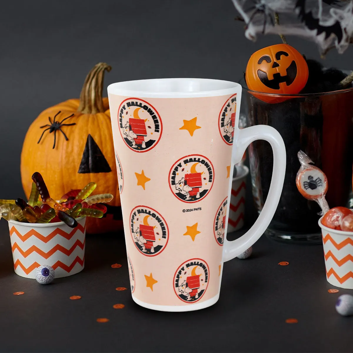 Taza de Cerámica con Diseo de Estrellas, Peanuts