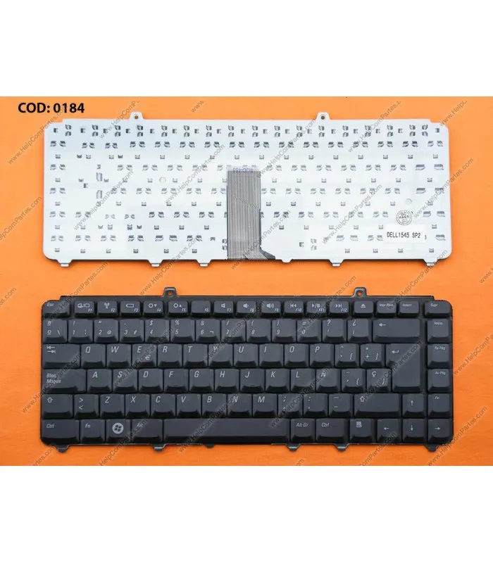 TECLADO DELL INSP 1420 1520 1521 1525 1540 XPS M1330 M1530 Vostro 1000 1400 SERIES SIN MARCO JM629 BK SP