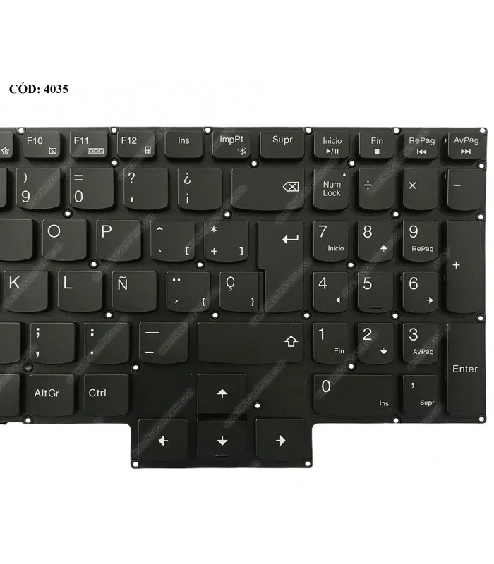 TECLADO LENOVO LEGION 515IMH05H 15ARH05H 15IMH05 15IMH05H R7000 Y7000 2020 IP 315IMH05 15ARH05 GY530 BK KBRGB BL SP ORIG.