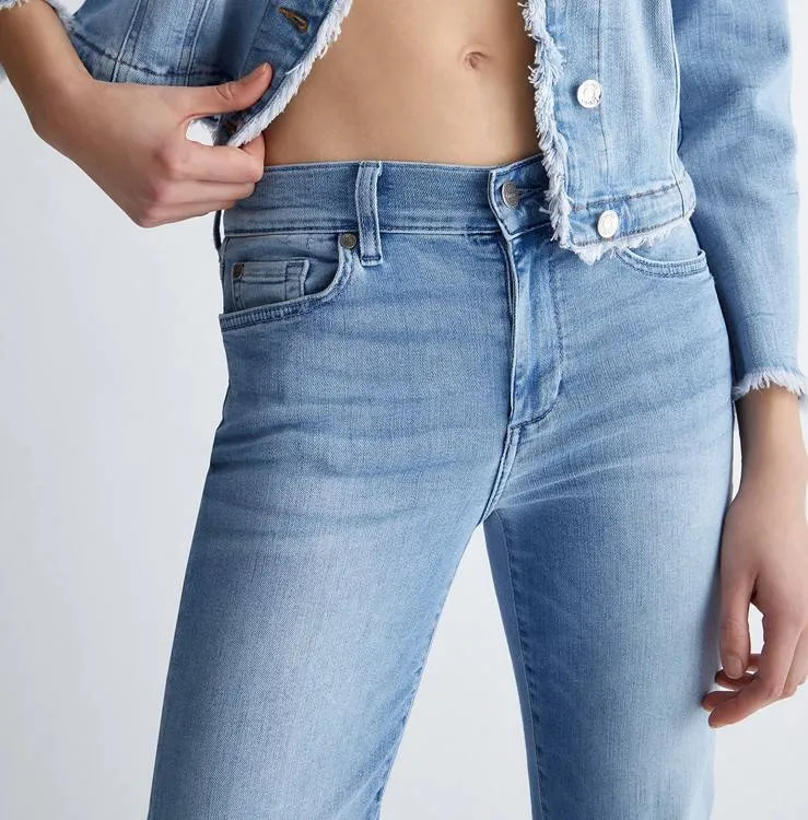 Tejano LiuJo Flare UA3061 Denim claro