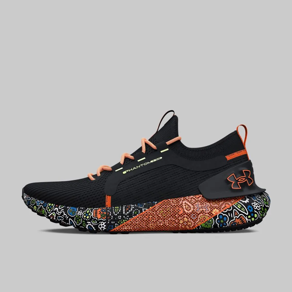 Tenis Under Armour HOVR Phantom 3 Día De Muertos Hombre