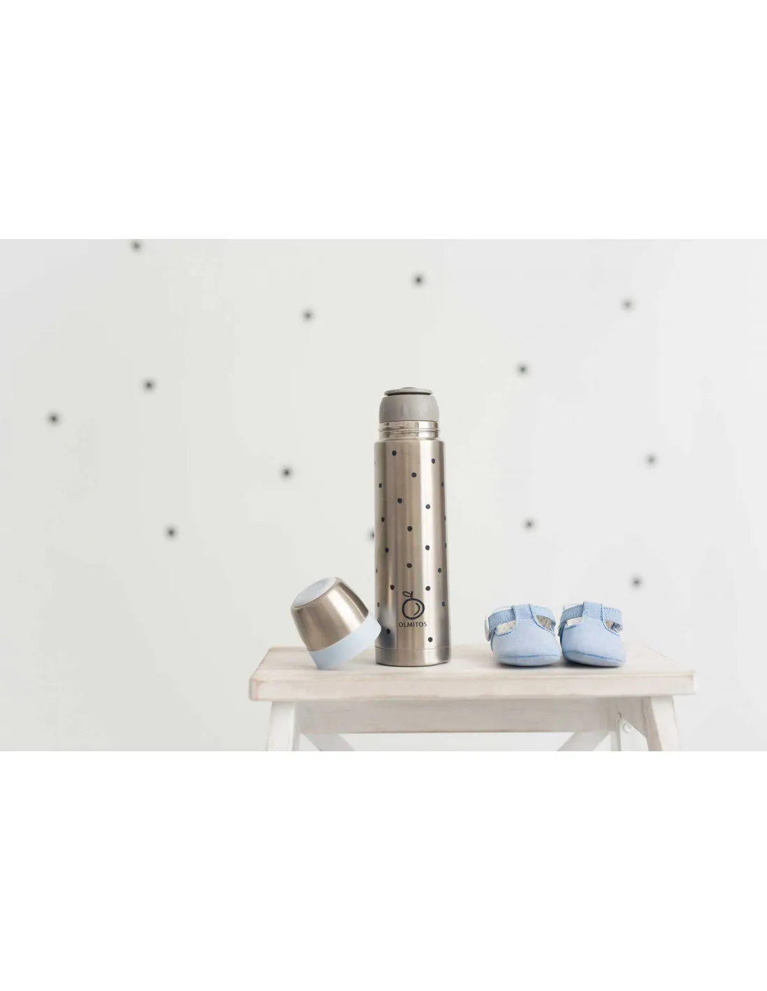Termo Liquido Dots Celeste de Olmitos