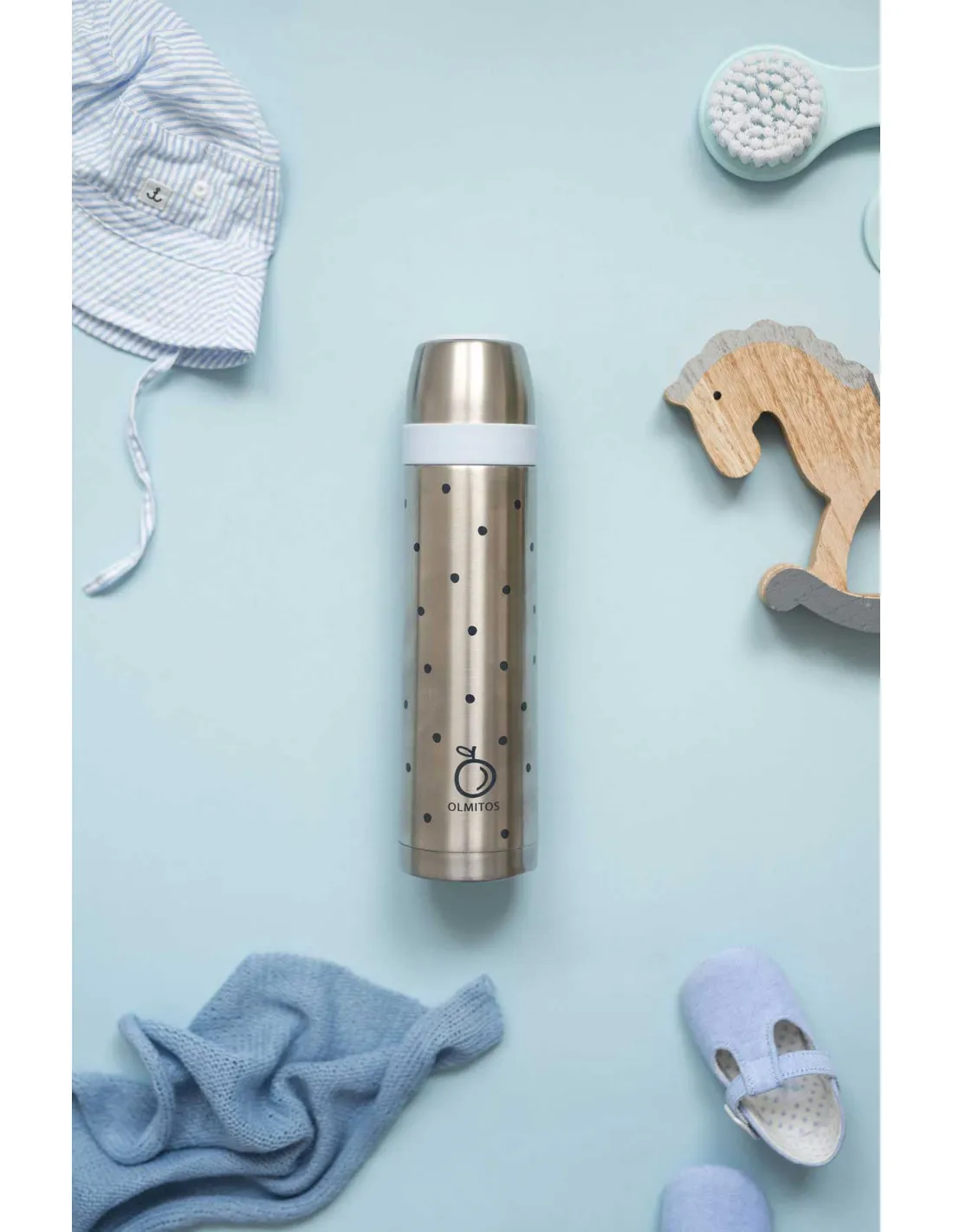 Termo Liquido Dots Celeste de Olmitos