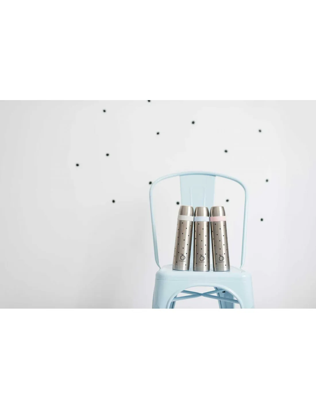 Termo Liquido Dots Celeste de Olmitos