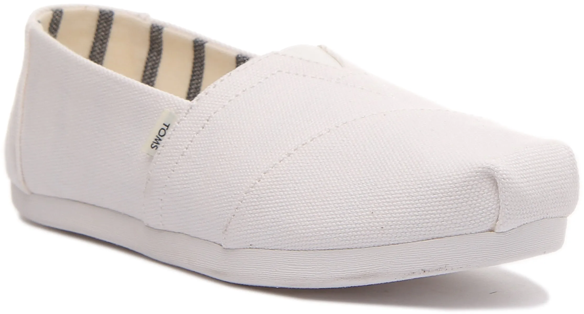 Toms Alpargata Zapatillas de deporte con estampado de purpurina cósmica para mujer en negro brillante