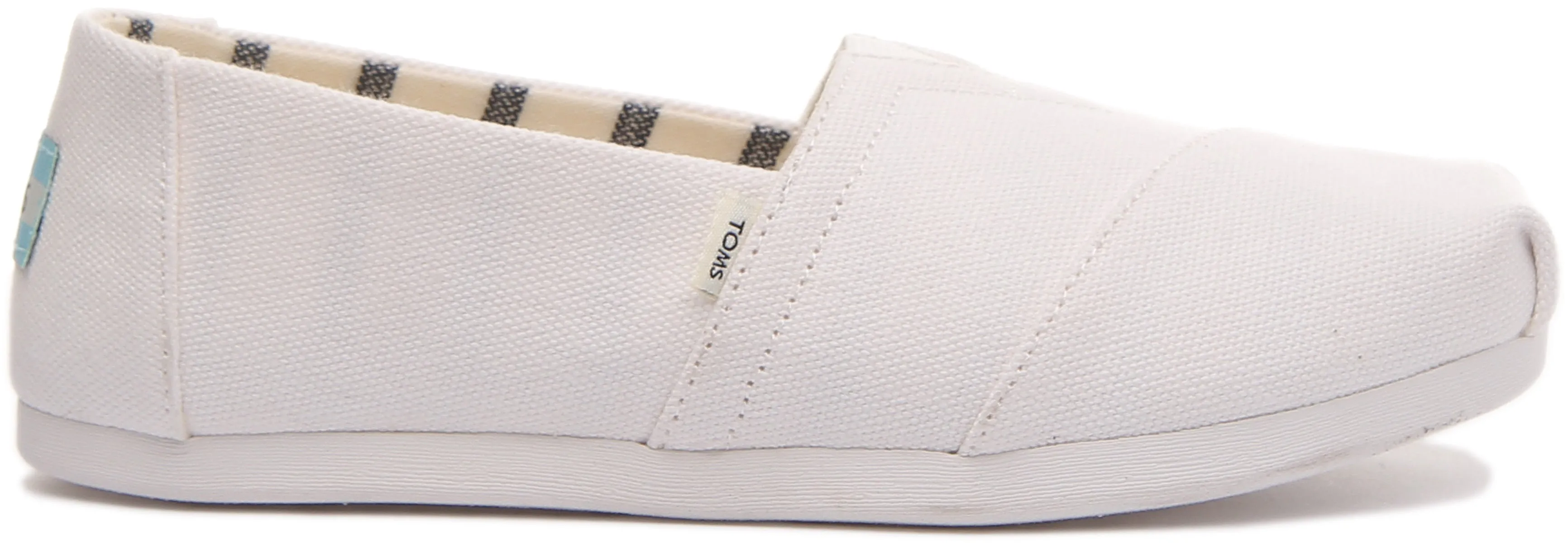 Toms Alpargata Zapatillas de deporte con estampado de purpurina cósmica para mujer en negro brillante