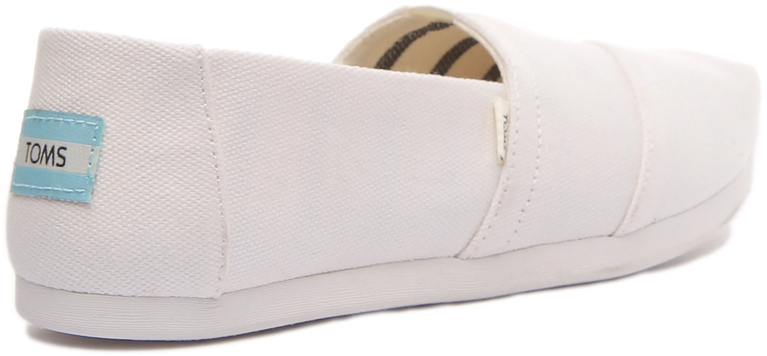 Toms Alpargata Zapatillas de deporte con estampado de purpurina cósmica para mujer en negro brillante