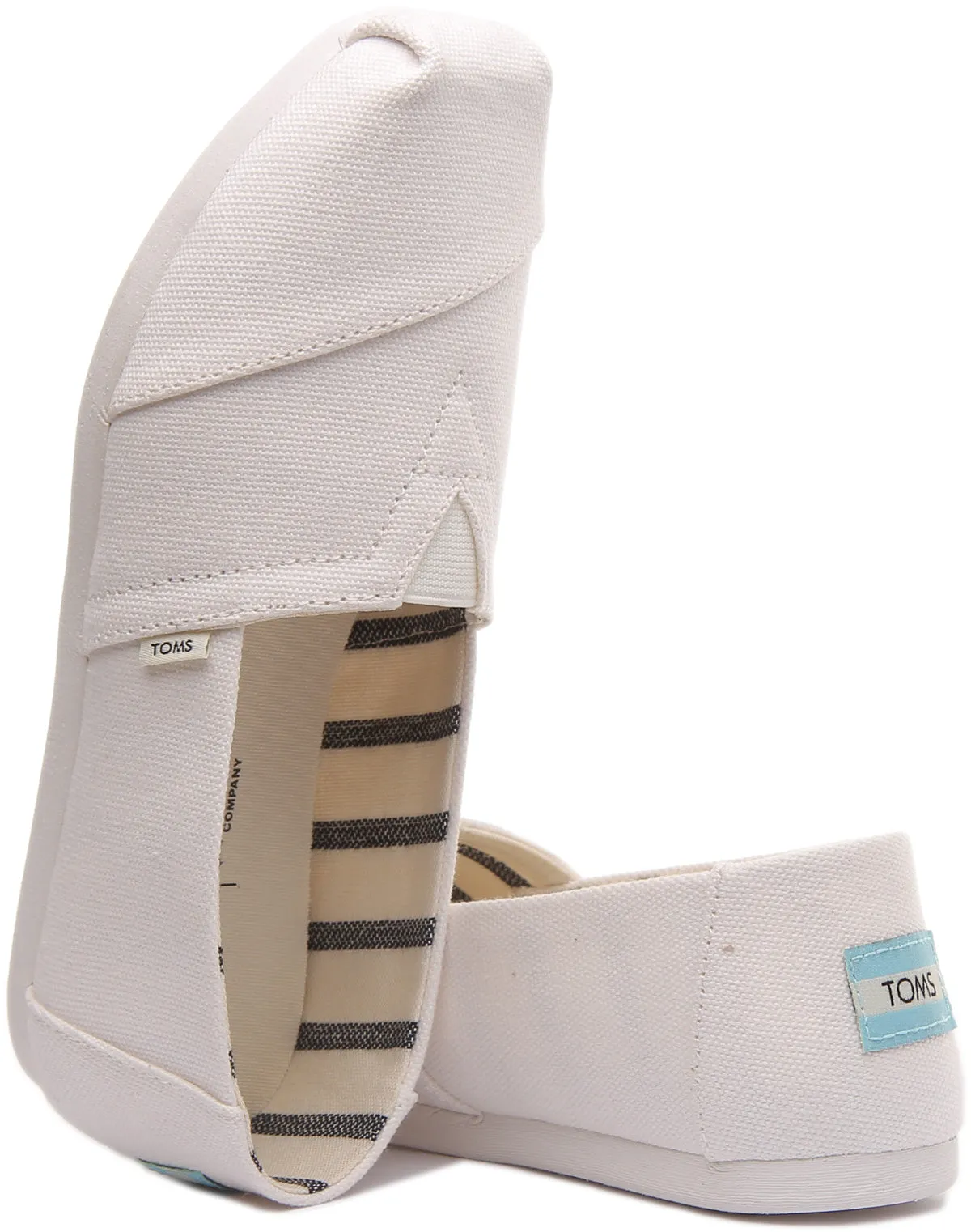 Toms Alpargata Zapatillas de deporte con estampado de purpurina cósmica para mujer en negro brillante
