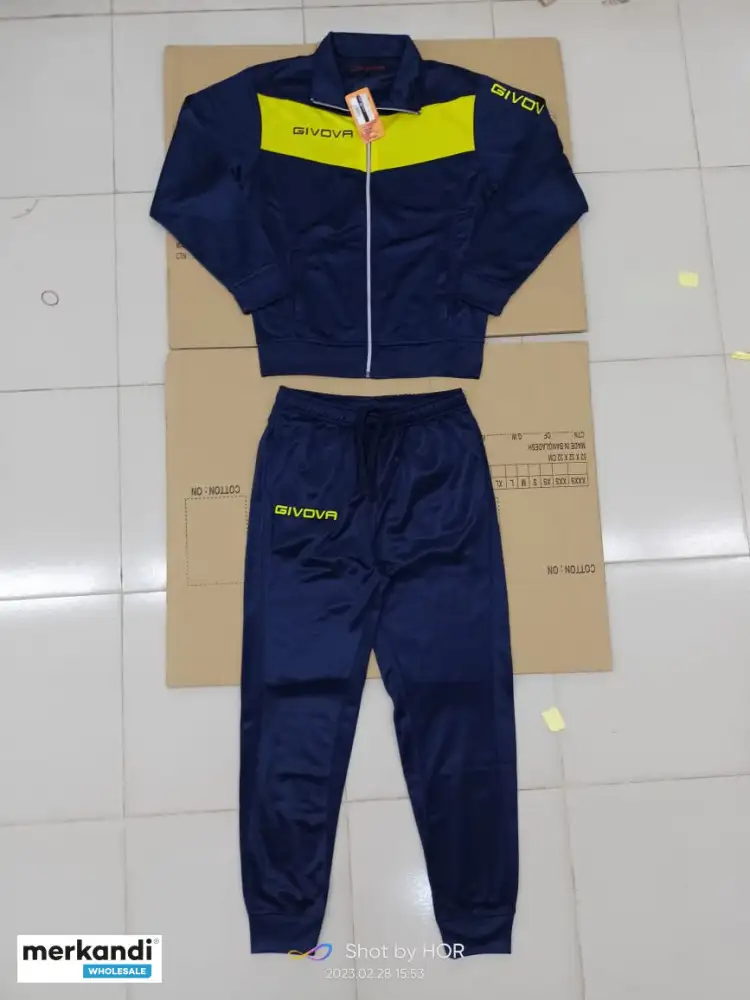TRAJES DEPORTIVOS DE PISTA PARA HOMBRE  GIVOVA OFERTAS DE STOCK EN LA VENTA DE DESCUENTO