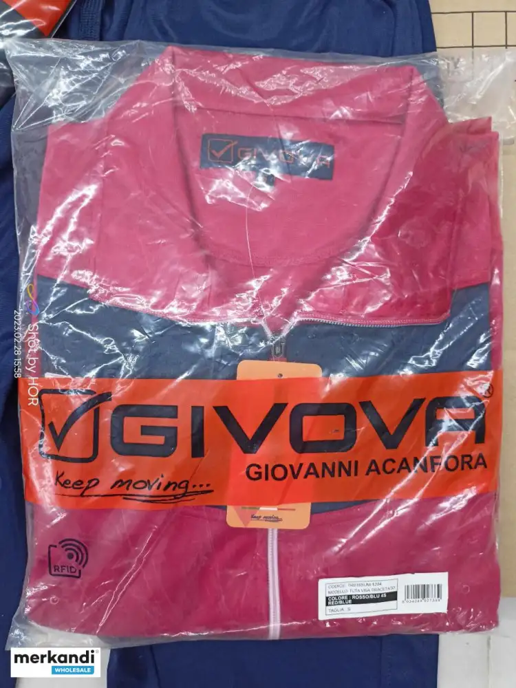 TRAJES DEPORTIVOS DE PISTA PARA HOMBRE  GIVOVA OFERTAS DE STOCK EN LA VENTA DE DESCUENTO