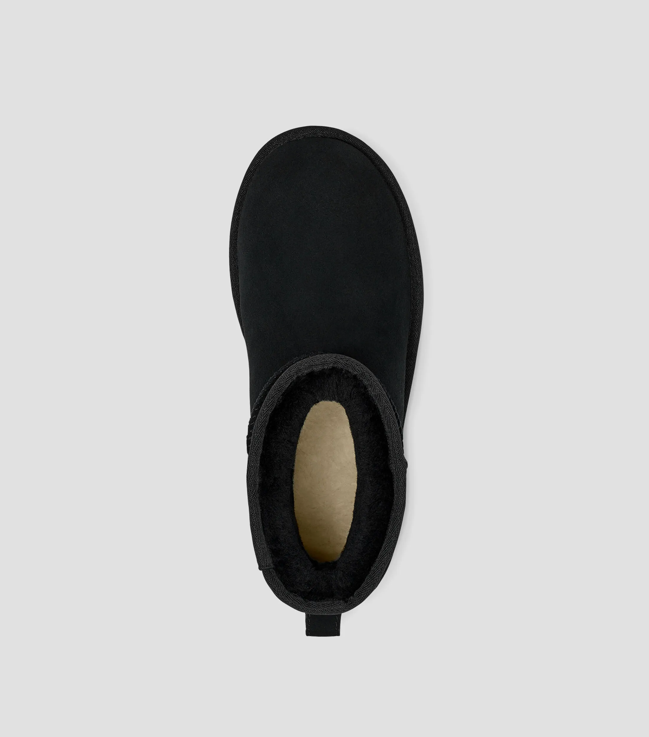 Ugg Botines de ante con plataforma lisos Mujer