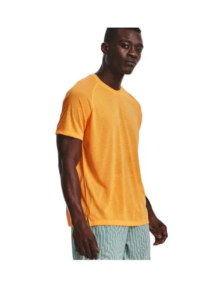 UNDER ARMOUR Camiseta Streaker Run Hombre Orange Ice / Reflective