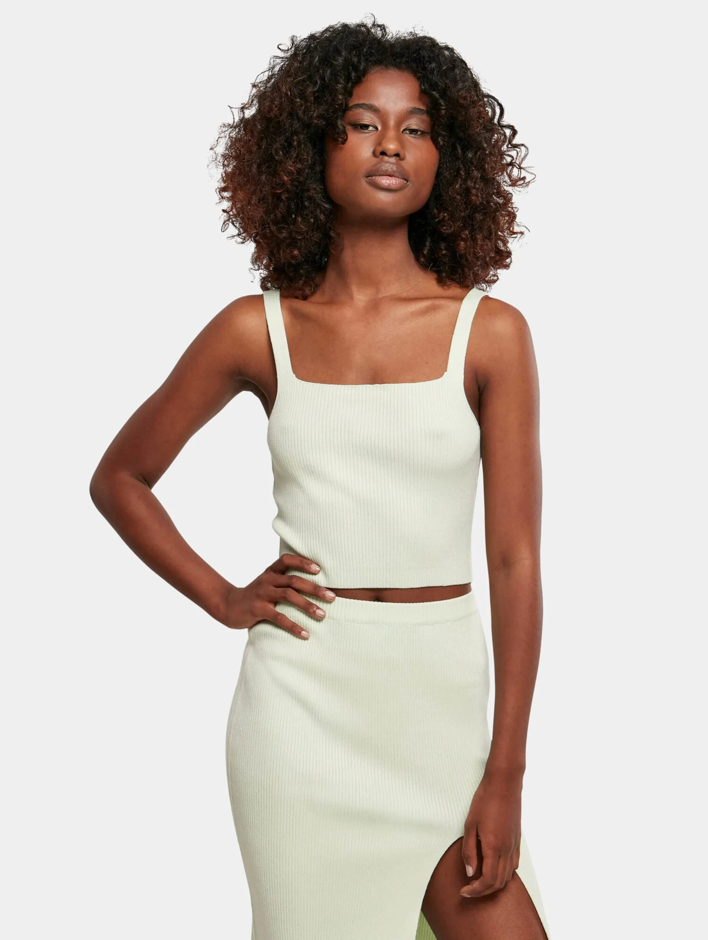 Urban Classics Ladies Cropped Knit