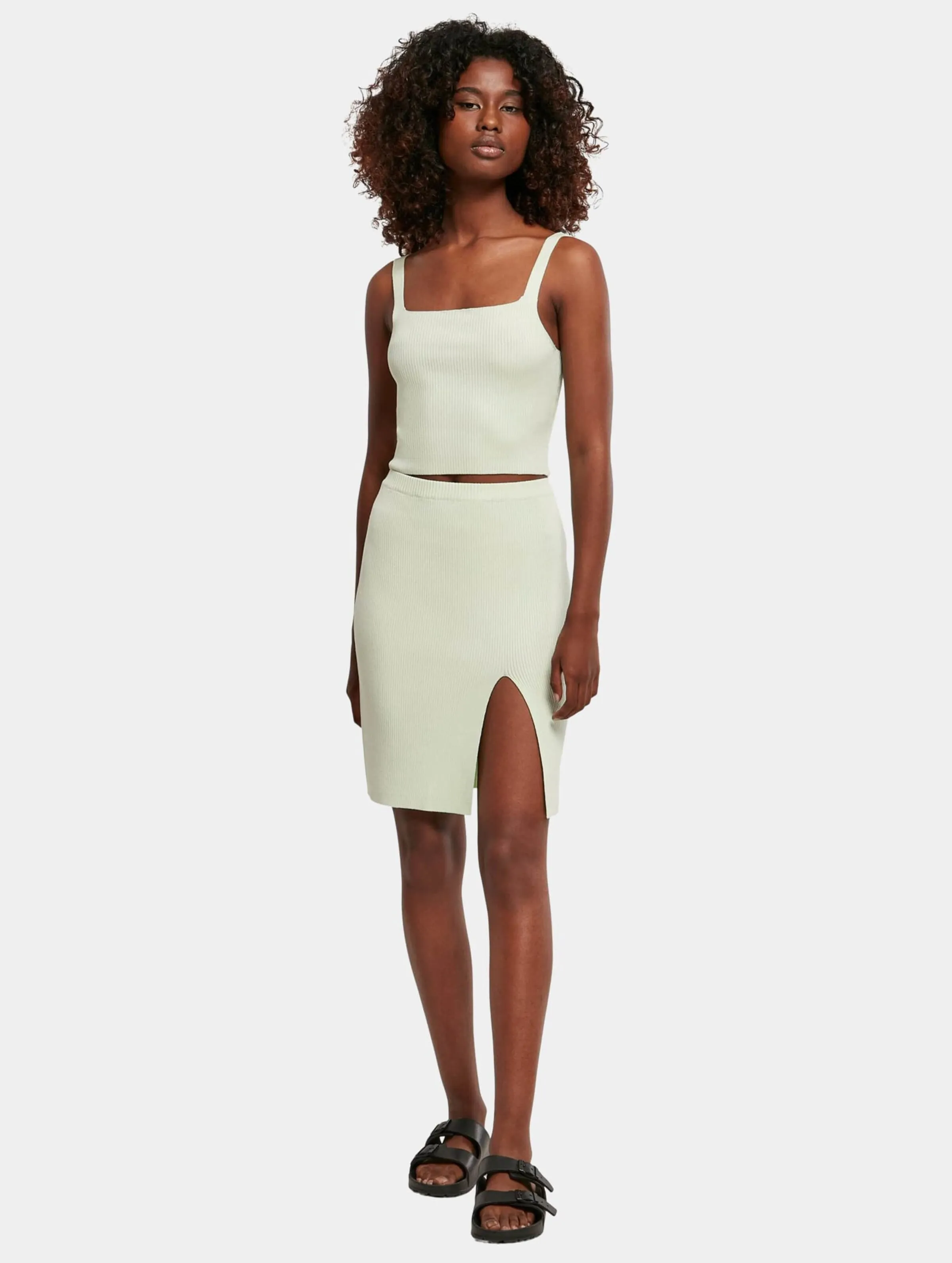 Urban Classics Ladies Cropped Knit