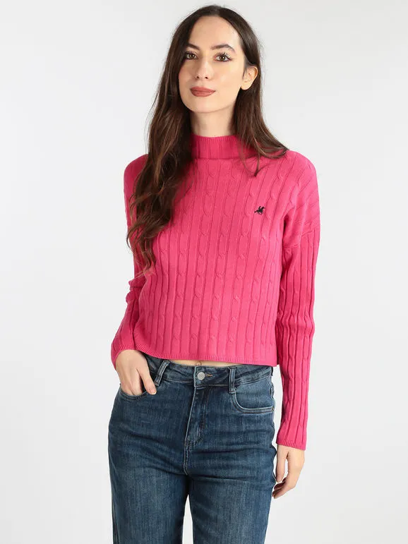 U.S. Grand Polo Jersey de cuello alto para mujer
