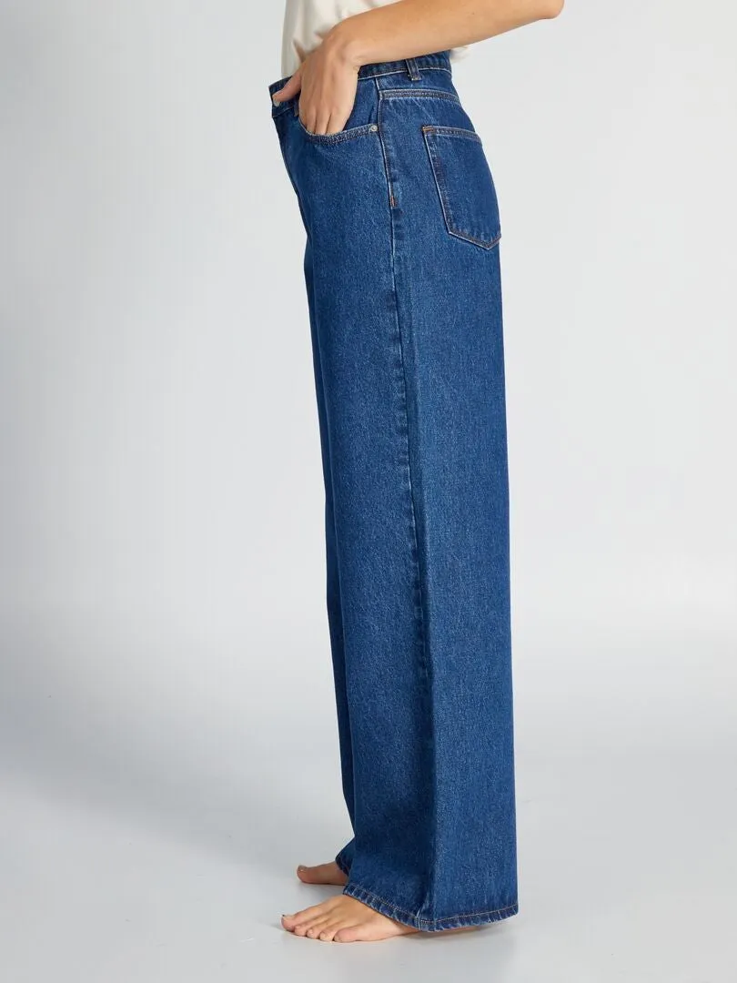 VAQUERO WIDE LEG  30 L  AZUL