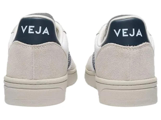 VEJA ZAPATILLAS V10 EN BLANCO Y AZUL BMESH 