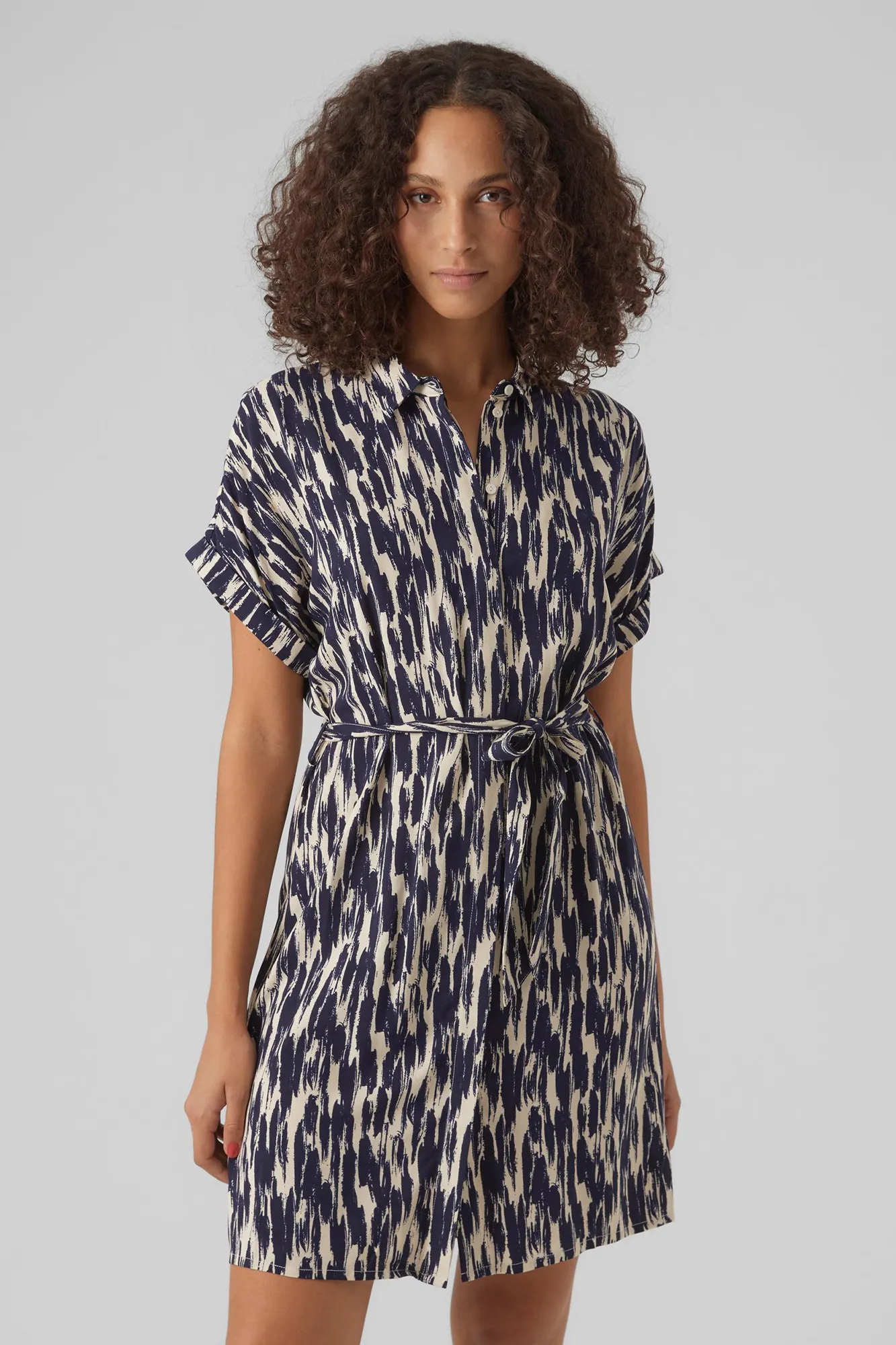 Vero Moda Vestido corto camisero