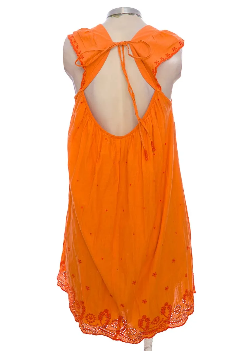 VESTIDO / ENTERIZO COLOR NARANJA  ZARA