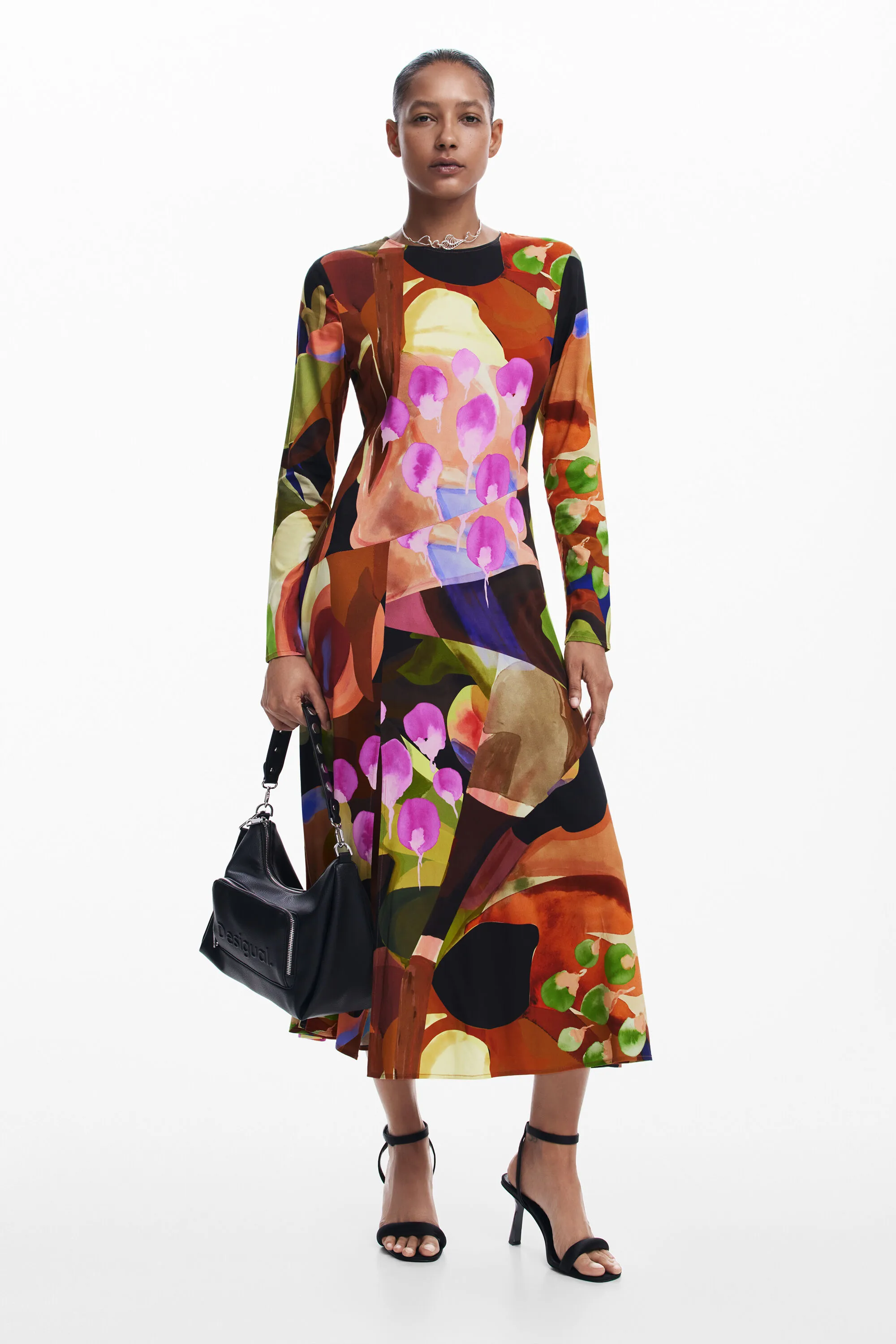 Vestit midi estampat M. Christian Lacroix