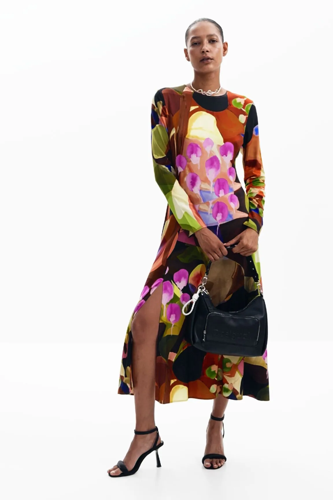Vestit midi estampat M. Christian Lacroix