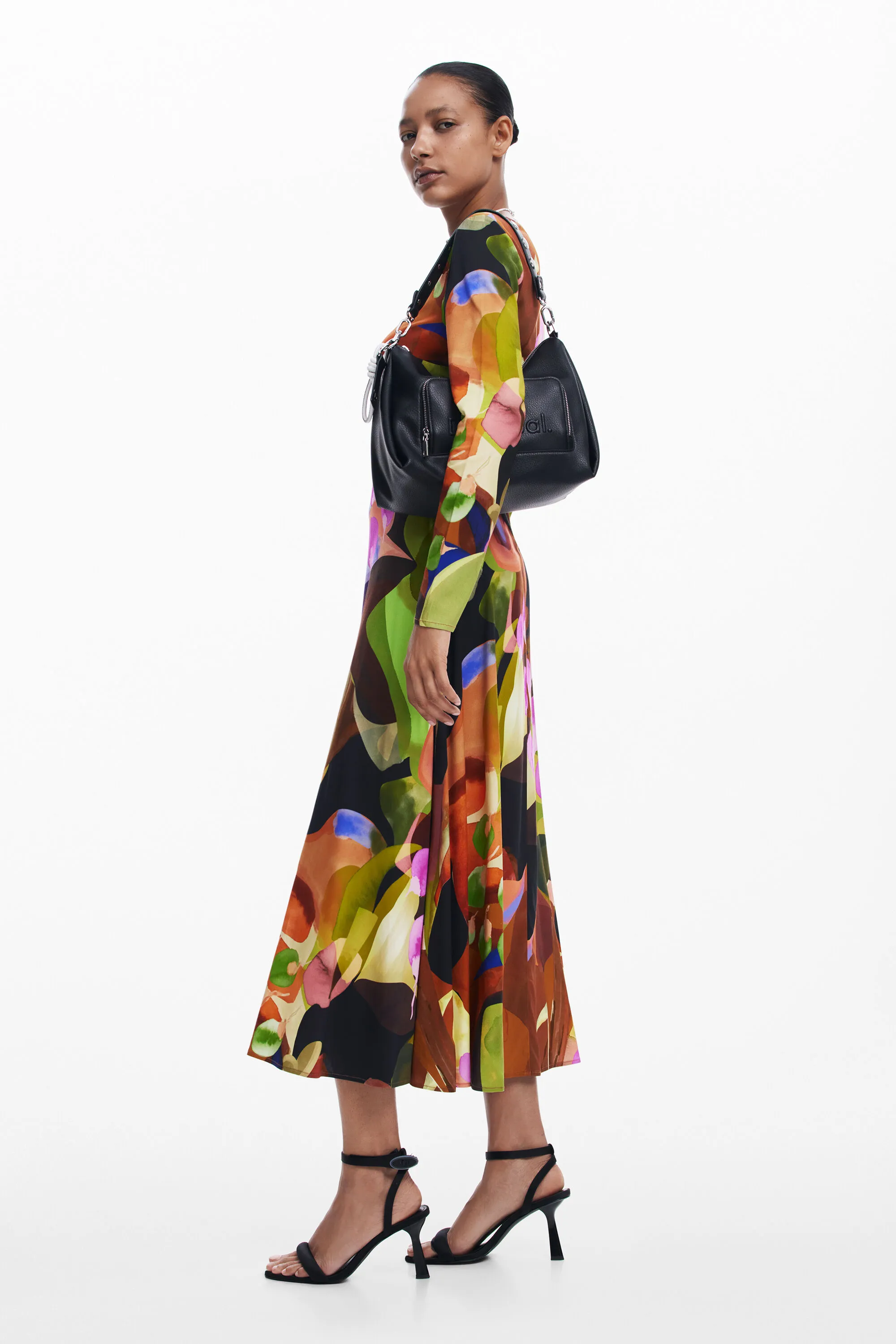 Vestit midi estampat M. Christian Lacroix