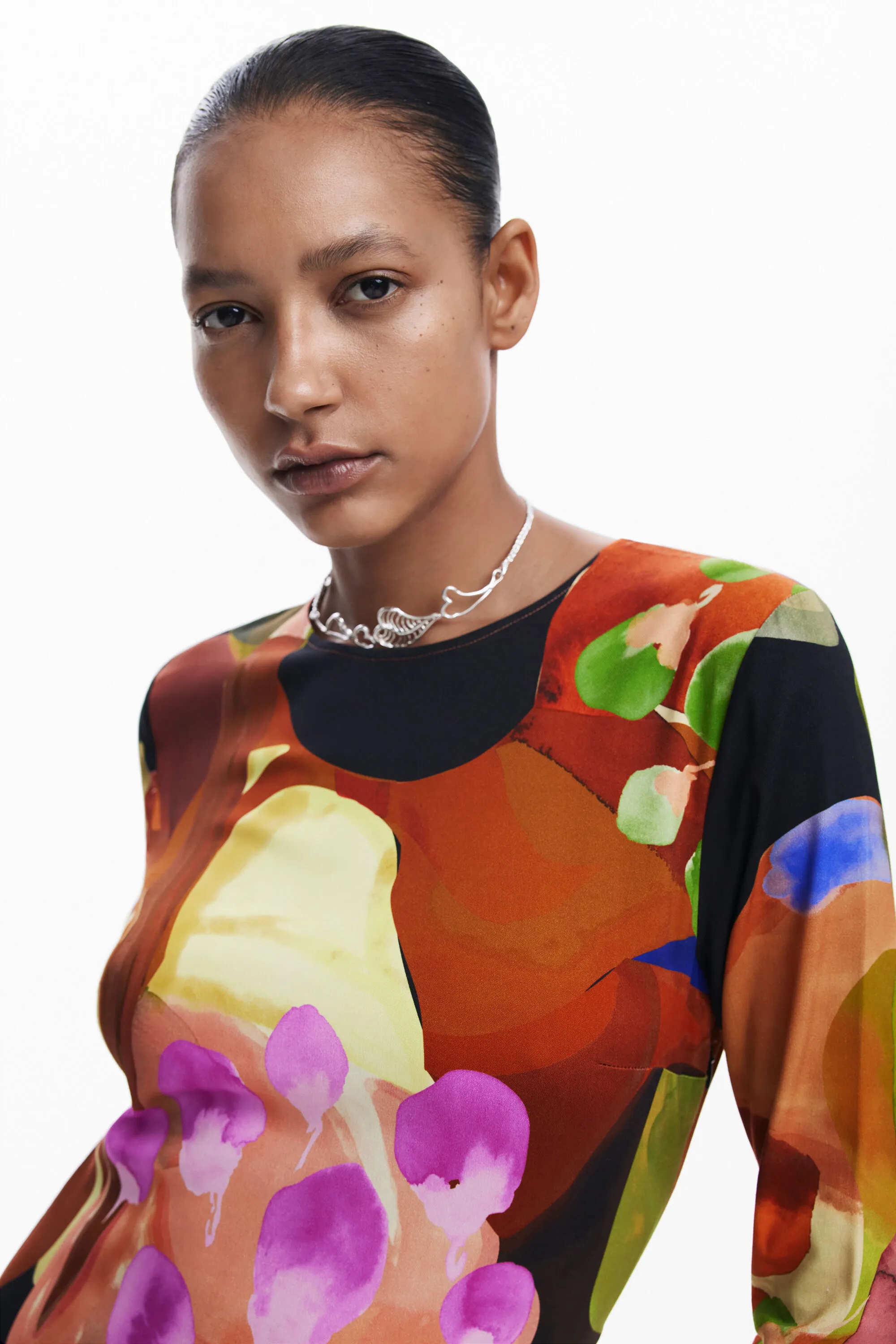 Vestit midi estampat M. Christian Lacroix