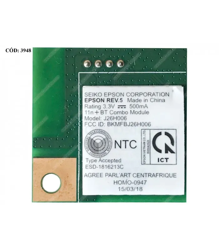 WIRELESS MODULE EPSON L4160 L4260 L4261 L4266 L4267 L4268 L4269 ET2850 ET2851 ET2856 REF. 350 2207229 ORIG.