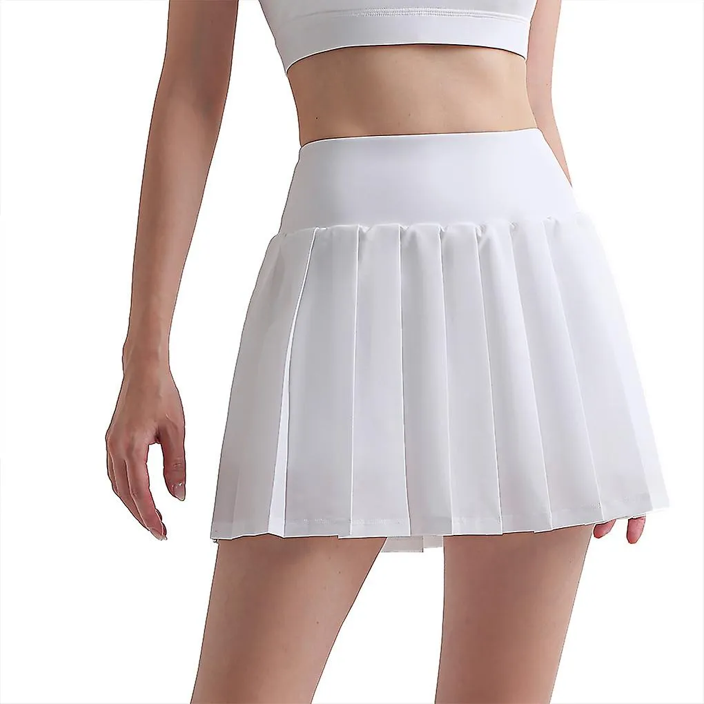 Women Skirt Stylish Easy Matching Pleated Fast Drying Yoga Tennis