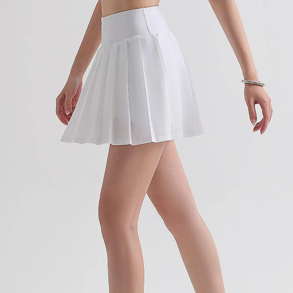 Women Skirt Stylish Easy Matching Pleated Fast Drying Yoga Tennis